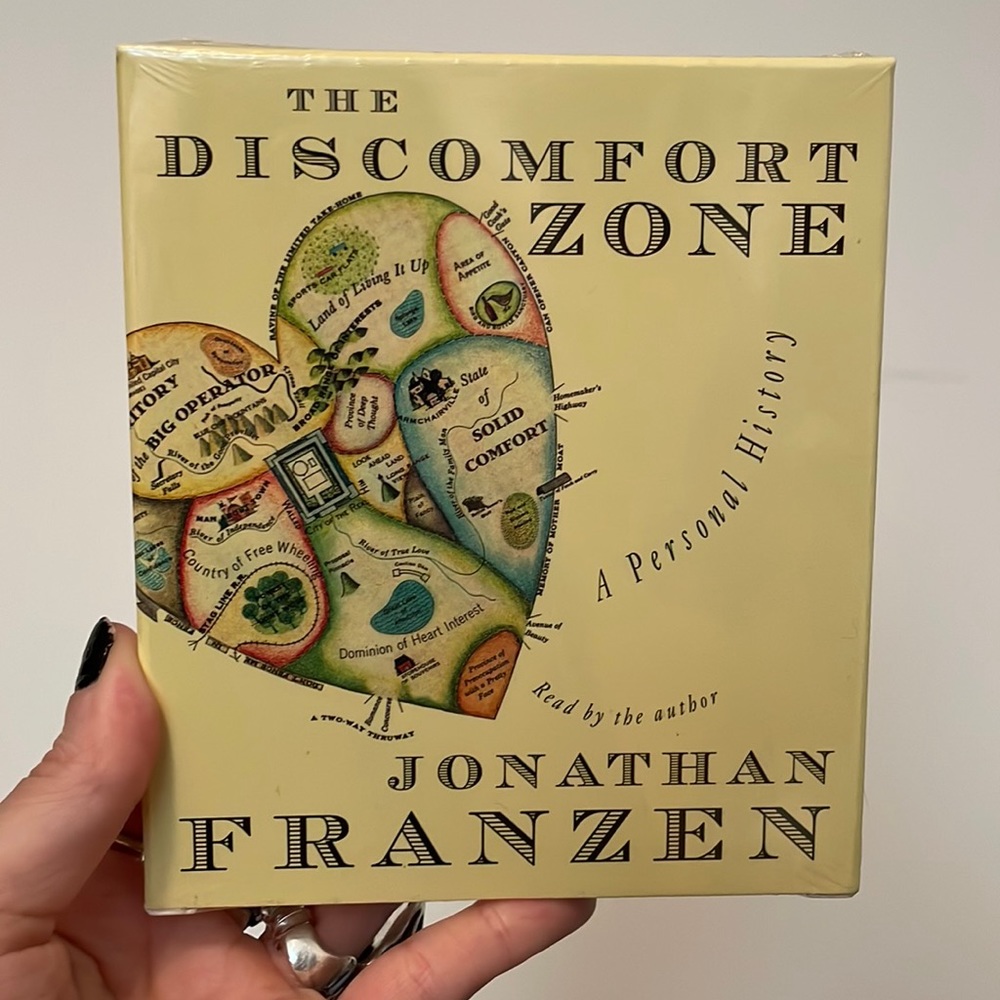 The Discomfort Zone - A Personal History AUDIOBOOK read by Jonathan Franzen NIB